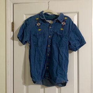 Denim shirt